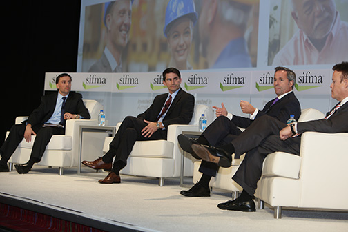 A panel of commercial company executives gather to discuss their take on capital markets.
